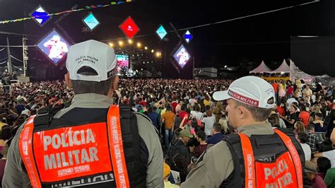 Polícia Militar e demais forças de segurança garantem o sucesso e a