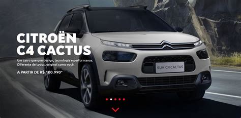 Citroën C4 Cactus 2023 Preços versões equipamentos motor consumo