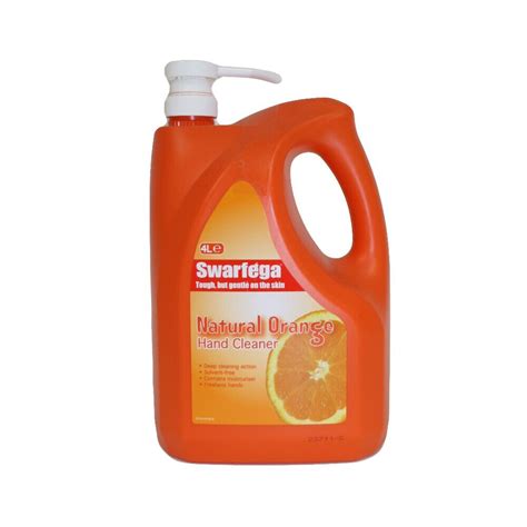 Deb SOR4LMP Swarfega Hand Cleaner Pump 4L Orange EBay