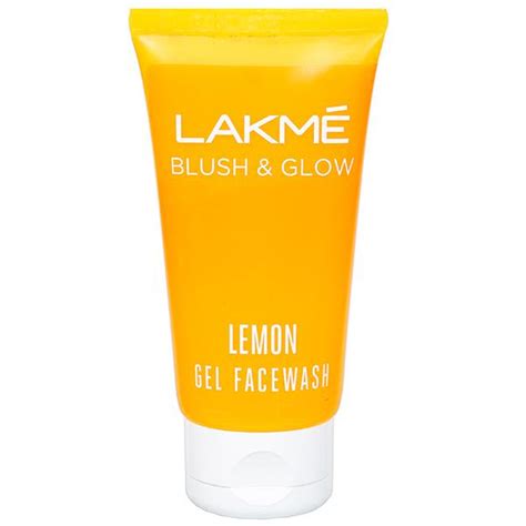 Buy Lakme Blush And Glow Lemon Gel Face Wash 50 G Online At Best Price In