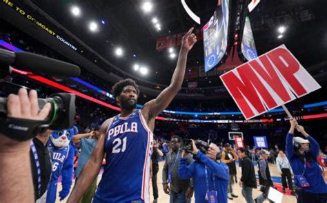 Joel Embiid Es Nombrado Nba Mvp De La Temporada 2022 2023