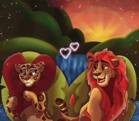 Kion x fuli: in Upendi by randomfanartsxd on DeviantArt