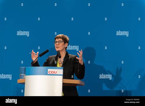 Annegret Kramp Karrenbauer Der Christlich Demokratischen Union CSU