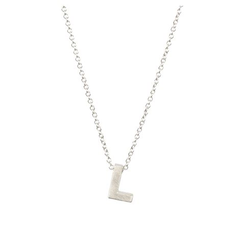 Wendunide 2024 2023 Clearance Necklaces For Women Silver Initial