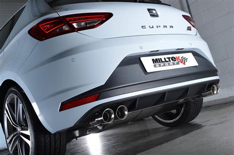 Seat Leon Cupra Ps Gets Milltek Performance Exhaust Autoevolution