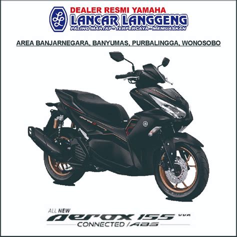 Jual JAWA TENGAH Motor Yamaha All New Aerox 155 ABS 2024