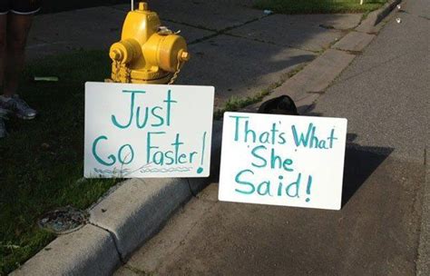 Funny Race Signs That Will Bring A Smile To Your Face Running Race