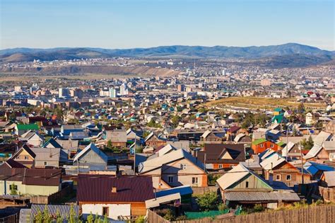 Premium Photo Ulan Ude Aerial Panoramic View Ulan Ude Is The Capital