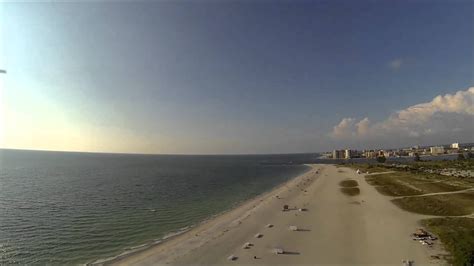 Sand Key Beachclearwater Floridaaerial Video Clear Water Beach Aerial Video