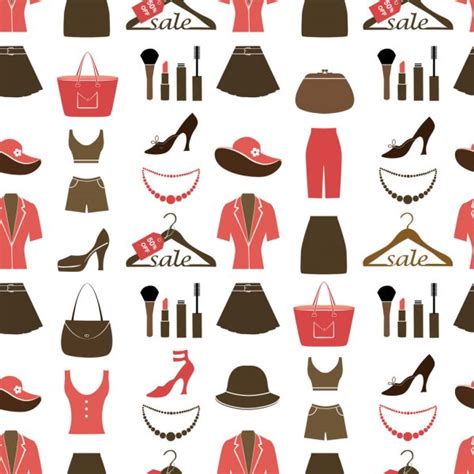 Clothes Seamless Pattern Stock Vector Image By ©nataliashein 56715939