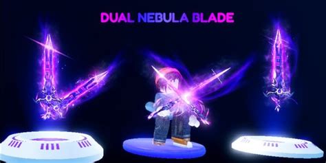 Buy Limited Swords Dual Nebula Blades Blade Ball Blade Ball Roblox 2633784 | itemku