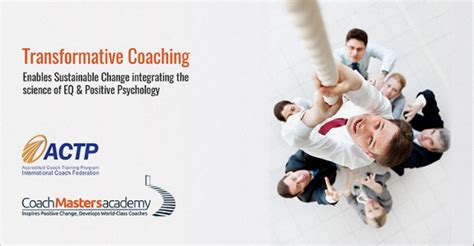 Benefits Of Choosing The Icf Actp Coach Training Program Coach Masters Academy Icf Approved