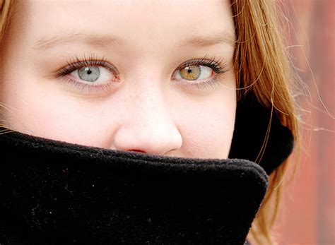 Eye Colors Heterochromia Blue And Hazel Eyes