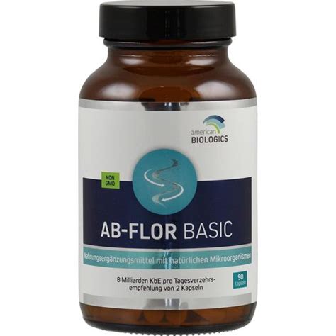 AB Flor Basic 90 Capsule Veg American Biologics VitalAbo Shop