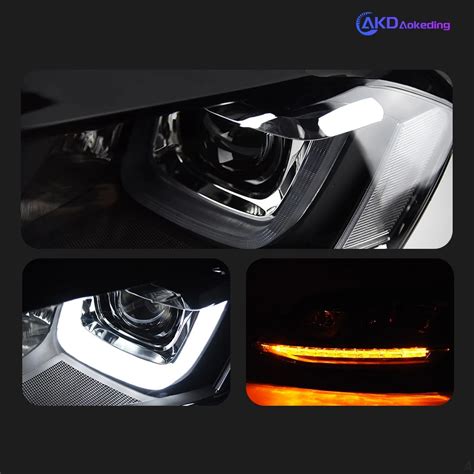 AKD Car Styling For VW Golf 7 Headlights MK7 LED Headlight R LINE