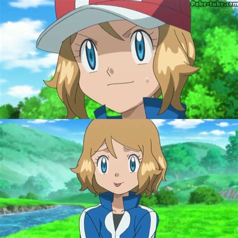 Ashs Sachen Stehen Serena Besser Als Ihre Eigenen Xd Pokemon Anime Characters Pokemon Waifu