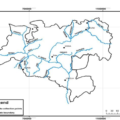 Map Of The Upper And Lower Niger River Basin Development Authorities Download Scientific