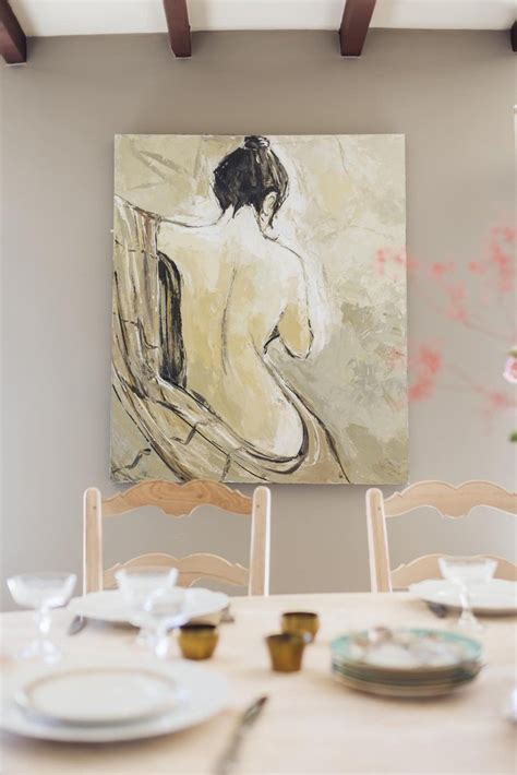 French Artist Nude Woman Oil Painting For Sale At Pamono