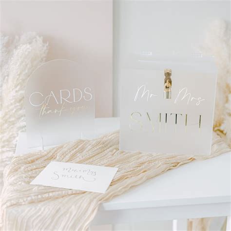 Card Box Sign Etsy