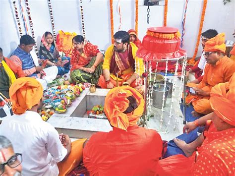 Shiv Parvati Marriage Festival Started With Maha Rudrabhishek In