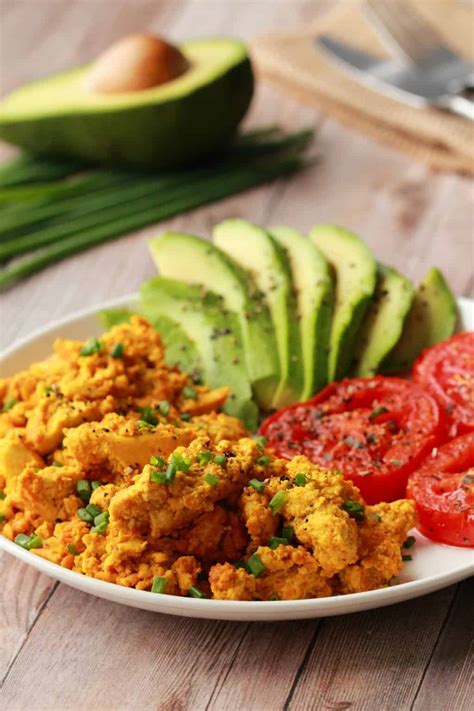 Super Eggy Vegan Tofu Scramble Loving It Vegan