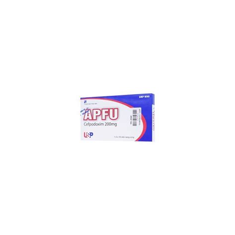 Thuốc Kháng Sinh Trị Nhiễm Khuẩn Apfu 200mg 10 Viên