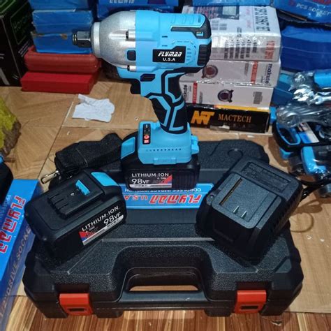 Flyman Cordless Impact Wrench Brushles Volt Lazada Ph