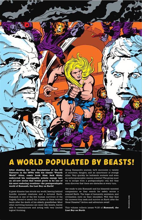 Jack Kirbys Kamandi The Last Boy On Earth Omnibus Kamandi The