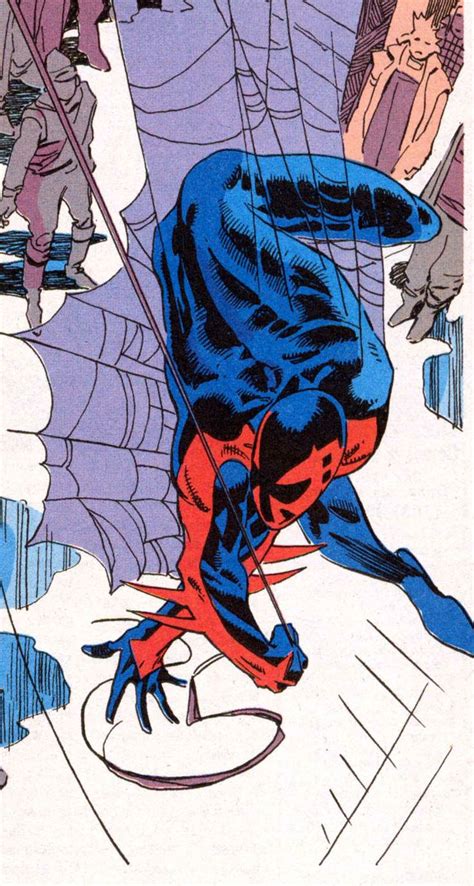 Spider Man 2099 By Rick Leonardi Spiderman Comic Art Marvel