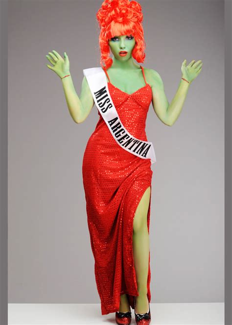 Beetlejuice Style Miss Argentina Costume