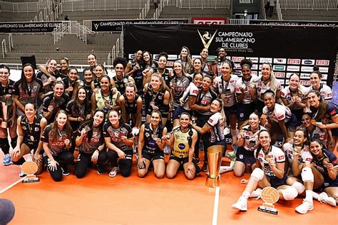 Worldofvolley Sacc W Gerdau Minas Triumphs At South American Women