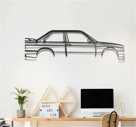 Amazon Car Metal Silhouette Wall Art Metal Wall Decor Car