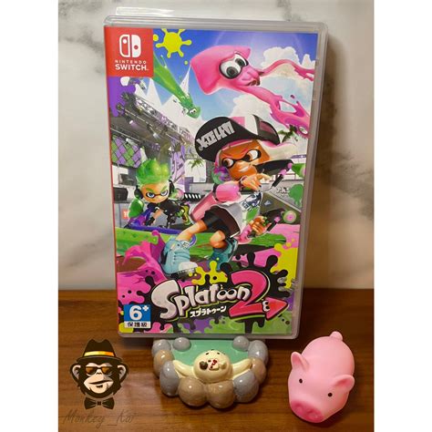 【二手】nintendo Switch Ns 漆彈大作戰2 Splatoon2 完整盒裝 蝦皮購物