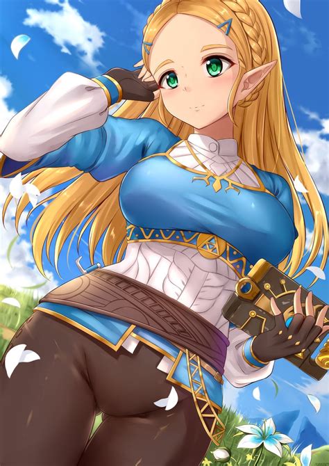 Princess Zelda The Legend Of Zelda And 1 More Drawn By Skywalker0610