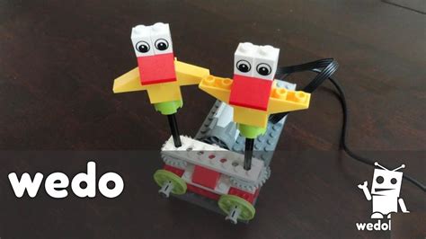 Wedobots Dancing Birds 3 With Lego® Wedo™ Bricks Youtube