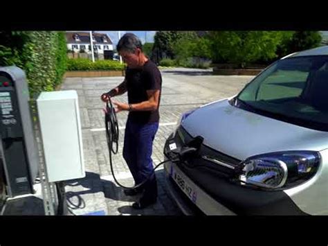 New Renault Kangoo Van Z E Charging Video Dailymotion