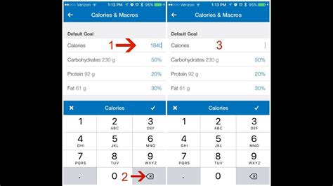 How To Adjust Calories And Macros On Myfitnesspal Youtube