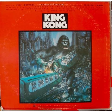 John Barry King Kong Original Sound Track Vinyl Lp Us