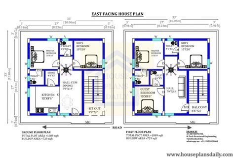 X East Facing Home Design As Per Vastu House Designs And Plans