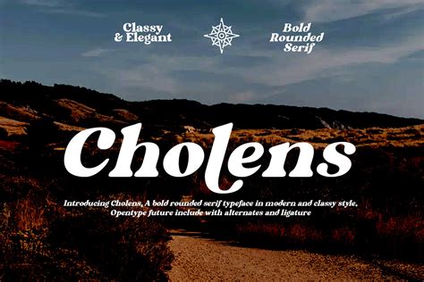 Cholens Free Bold Serif – Free Design Resources