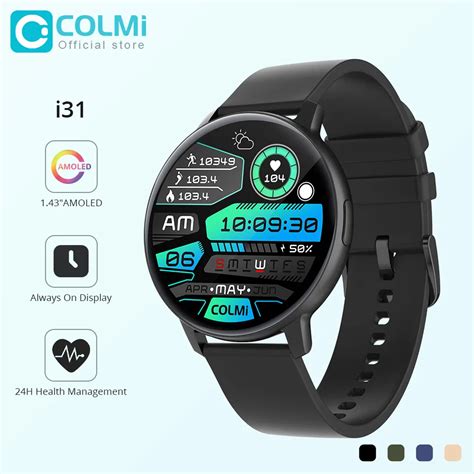 COLMI Reloj Inteligente I31 Para Hombre Y Mujer Smartwatch Con Pantalla