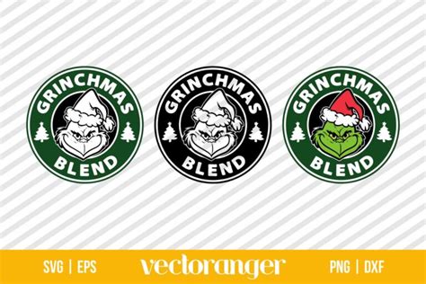 Starbucks Coffee Grinchmas Blend SVG Vectoranger