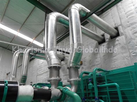 Silencer Muffer Pipa Knalpot Genset Instalasi Genset