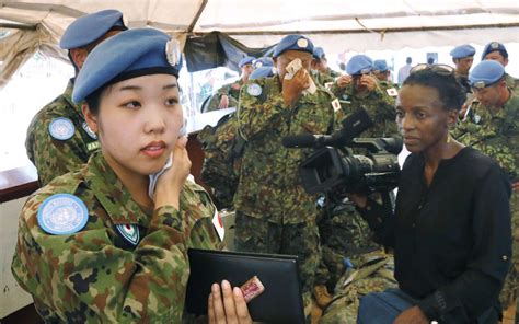 Japanese Peacekeepers Come Home From A Grateful South Sudan Japan Forward