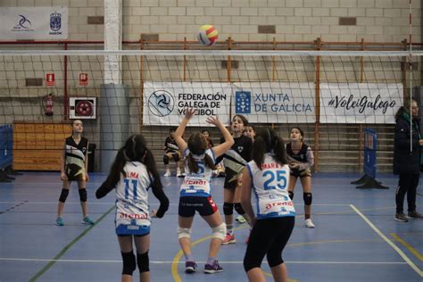 Segunda proba do Campionato Galego Voleibol Prebenxamín Benxamín