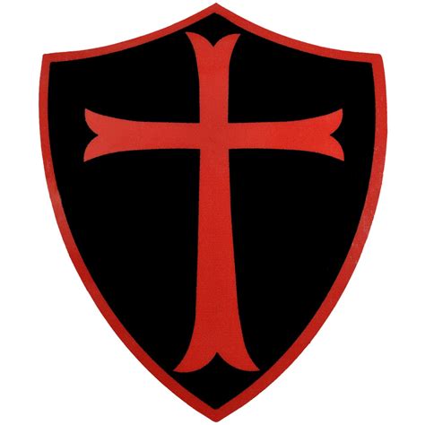 Knights Templar Cross - 4x3 inch Sticker | Tactical Gear Junkie