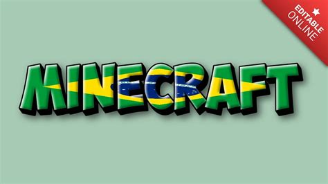 Minecraft Gerador De Efeitos De Texto