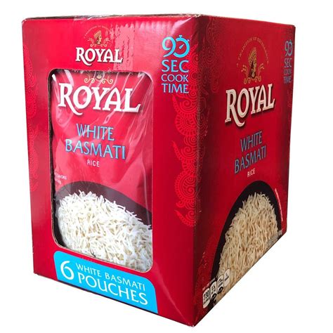 Royal White Basmati Rice Oz Pk Ready To Heat Premium Quality