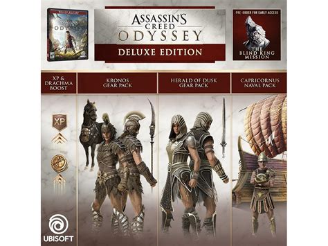 Assassins Creed Odyssey Deluxe Edition Playstation 4