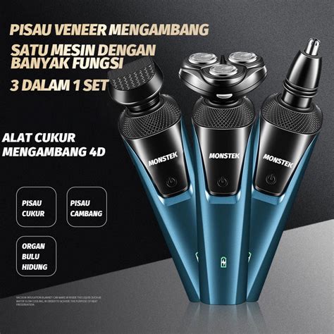 Jual Monstek Alat Cukur Elektrik Shaver Listrik Pencukur Kumis Jenggot